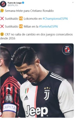 Lo que dice la prensa internacional sobre la nueva sustitución de Cristiano Ronaldo: 'No sucedía desde 2016'