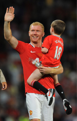 La despedida de Paul Scholes.