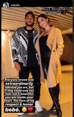 Natalia Barulich, la sensual novia secreta de Neymar que lo inspira a ganar la Champions League
