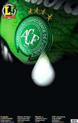 PORTADAS: ¡El mundo llora la tragedia aérea del Chapecoense!
