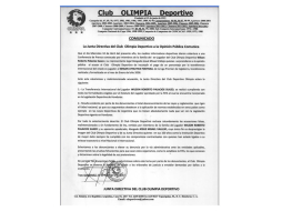 Olimpia rechaza la acusación de Wilson Palacios