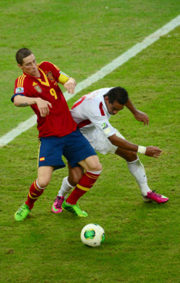 España aplastó 10-0 a Tahití en la Copa Confederaciones