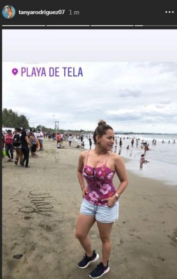 ¡Se termina el verano! Famosas hondureñas y sus fotos en las playas