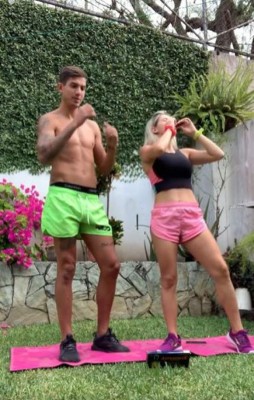 Paola Ayala, la reina de belleza salvadoreña y esposa del futbolista argentino que fichó Olancho FC en Liga de Ascenso