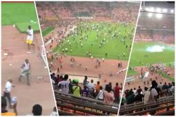 Tremendo zafarrancho en Nigeria tras quedar eliminados del Mundial: hinchas ingresaron al campo para destruir todo