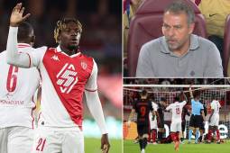 Mónaco aprovechó la expulsión del Barcelona y le propina dura derrota en la nueva Champions League