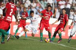OLIMPIA VS Marathon jornada #3 de la liga nacional torneo apertura 2018.- Olimpia rescatÃ³ un punto ante un aguerrido MarathÃ³n en Comayagua.-Allan Banegas