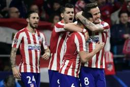 Saúl le dio la victoria al Atlético de Madrid ante el Liverpool en los octavos de final de la Champions.