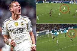 Mastantuono meció las redes: su primer gol con Real Madrid ante el Levante de Kervin Arriaga en LaLiga