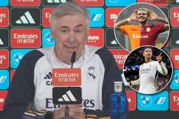 Ancelotti en la conferencia de prensa previo al partido entre Real Madrid y Granada por la liga española.