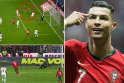 Chilena y doblete de Cristiano Ronaldo: Portugal goleó a Polonia y avanza a los cuartos de final de la Nations League