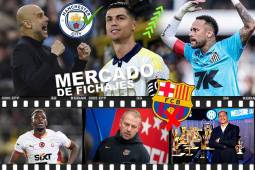 Los principales movimientos de este sábado en el mercado de fichajes: Barcelona tendría sorpresiva baja, el anuncio de Cristiano y Pep Guardiola tiene nuevo fichaje. La decisión de Neymar y bombazo en Arabia.