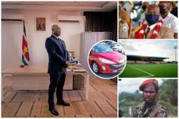 Ronnie Brunswijk, hijo de agricultores pobres, había dejado la aldea de Moengotapoe en el este de Surinam para buscar una vida mejor. Este es el vicepresidente del diminuto país de América del Sur y presidente del Inter MT, equipo que enfrentará Olimpia en la primera ronda de la Liga de Concacaf.