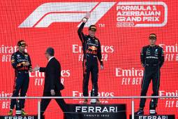 ¡Podio para Checo Pérez! Verstappen y Red Bull conquistan el Gran Premio de Azerbaiyán de la Fórmula 1
