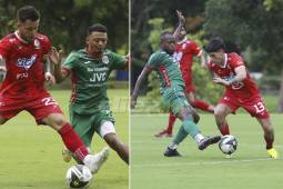 Marathón inició la pretemporada cayendo frente al Real Estelí de Nicaragua. (Fotos Neptalí Romero)