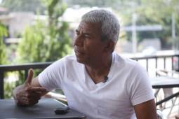 Héctor Castellón durante una de sus entrevista a Diario Diez (Foto archivo).