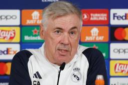Carlo Ancelotti en la conferencia de prensa previa al partido entre Real Madrid ante Braga por la Champions.