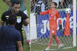 Jonathan Rougier se mordió la lengua al momento de hablar sobre el arbitraje de Selvin Brown. (Fotos Neptalí Romero)