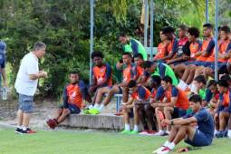 El conjunto azul se ha puesto como meta ganar la Liga Concacaf, abren la llave en el Rosabal Cordero de Heredia.