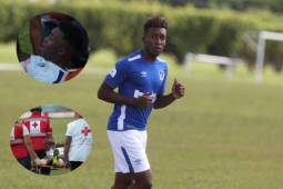 John Paul Suazo se lesionó durante el encuentro ante el Vida en enero del 2019.