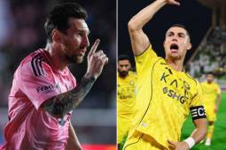 Cristiano Ronaldo es el máximo goleador de todos los tiempos y Leo Messi es el segundo.