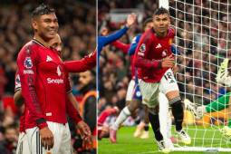 Manchester United superó al Chelsea en un duelo de rojas en la Premier; Casemiro anotó y también fue expulsado