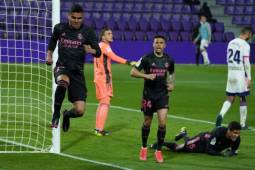Casemiro le dio tres puntos de oro al Real Madrid en su visita al Valladolid en LaLiga.