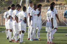 La Sub-20 de Honduras sigue su preparación con miras al Pre premundial que se desarrollará en El Salvador. (Foto. Ronal Aceituno)