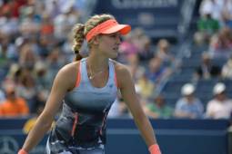 Eugenie Bouchard es una jugadora canadiense que hoy hará su debut en el Abierto de Australia ante Aleksandra Krunic.