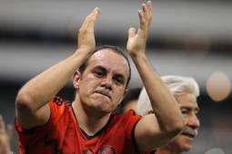 Cuauhtémoc tuvo su partido de homenaje con la selección azteca ante Israel la semana anterior. Foto: EFE
