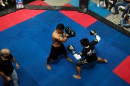 Los competidores dieron el máximo en cada una de las peleas y los expectadores al salieron satisfechos.