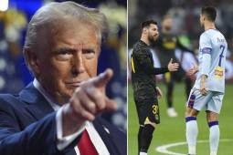 Donald Trump, electo presidente de USA, señaló al mejor futbolista del mundo: ¿Messi o Cristiano Ronaldo?