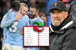 Manchester City se queda a un punto del líder Arsenal que dirige Jurgen Klopp en la Premier League.