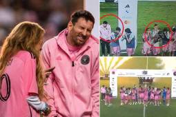 Una explosión de fuegos articiales asustó a la plantilla del Inter Miami que estaba celebrando.