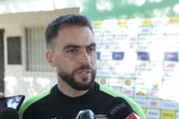 Rafael García, uno de los guardametas refuerzos de Marathón para el Torneo Apertura 2022.