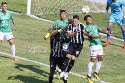 Encuentro entre Marathón y Honduras Progreso en el Torneo Apertura 2019.