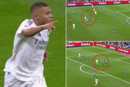 Taconazo y una definición tremenda: golazo de Mbappé en el Real Madrid-Alavés de la liga española