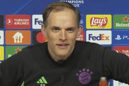 Thomas Tuchel en la conferencia de prensa antes de enfrentar al Real Madrid en la Champions.