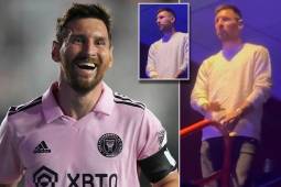 Messi estuvo presenciando el recital que Maluma llevó a cabo en Miami y agitó las redes sociales.