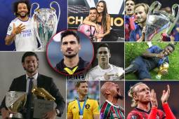 Los futbolistas que decidieron retirarse del fútbol durante este 2025. Algunos por lesión y otros por la edad.