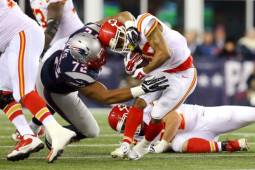 Los Patriots y Kansas juegan en el Gillette Stadium de Nueva Inglaterra.