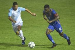 Enfrentamiento entre Guatemala y San Vicente. Resultado 10-0 a favor de los chapines.