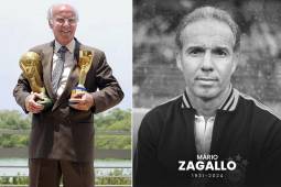 Mário Zagallo falleció a los 92 años y fue el único en ganar cuatro Mundiales: dos como jugador, una como DT y otro como asistente.