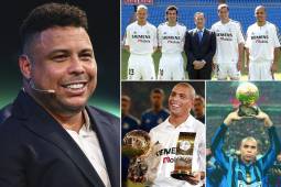 Ronaldo Nazário fue premiado un par de veces como el mejor futbolista del mundo y señala quiénes también debieron ganarlo.
