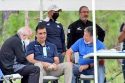 Hernán Darío Gómez ha estado presente en el Proyecto Goal de la Fenafuth en Siguatepeque. Foto cortesía @FenafuthORG