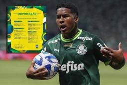 Endrick fue llamado por Diniz para que forme parte de la selección brasileña en la próxima fecha FIFA.