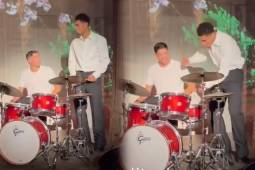 Nadie lo vio venir: Bellingham y Valverde tocando el himno del Real Madrid en una batería