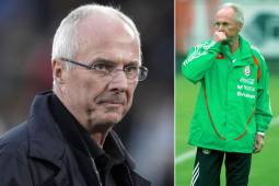 Sven-Göran Eriksson tuvo la oportunidad de dirigir en la Concacaf con la selección mexicana.