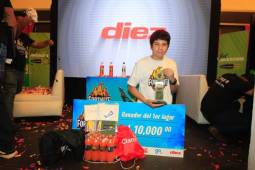 José Flores se llevó el primer lugar del torneo Fortnite Diez 2019.