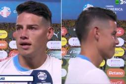 James Rodríguez se ‘quiebra’ tras el Colombia-Uruguay: no pudo seguir la entrevista y se largó a llorar